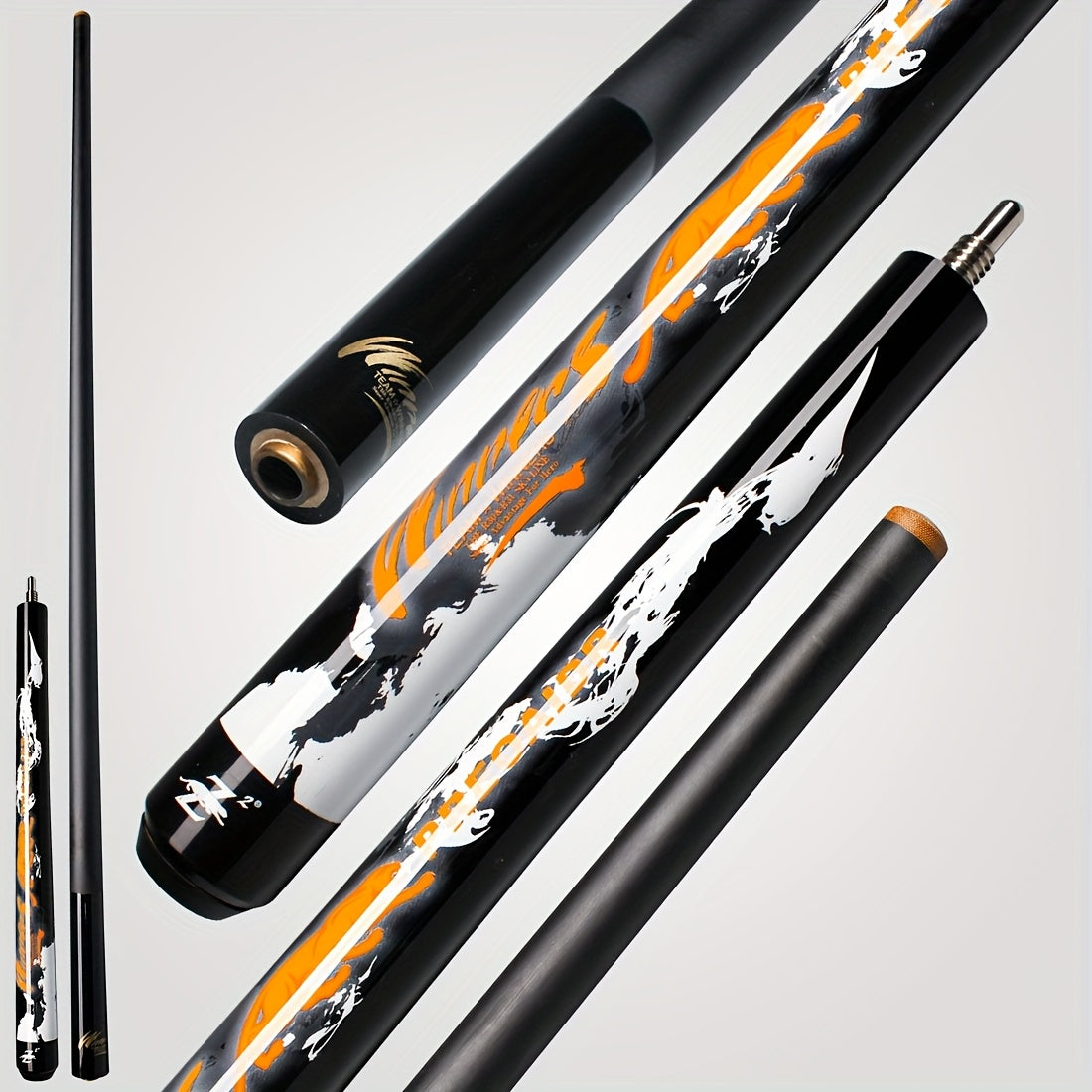 PREOAIDR Carbon Fiber Jump Cue Stick For Pool Table Professional