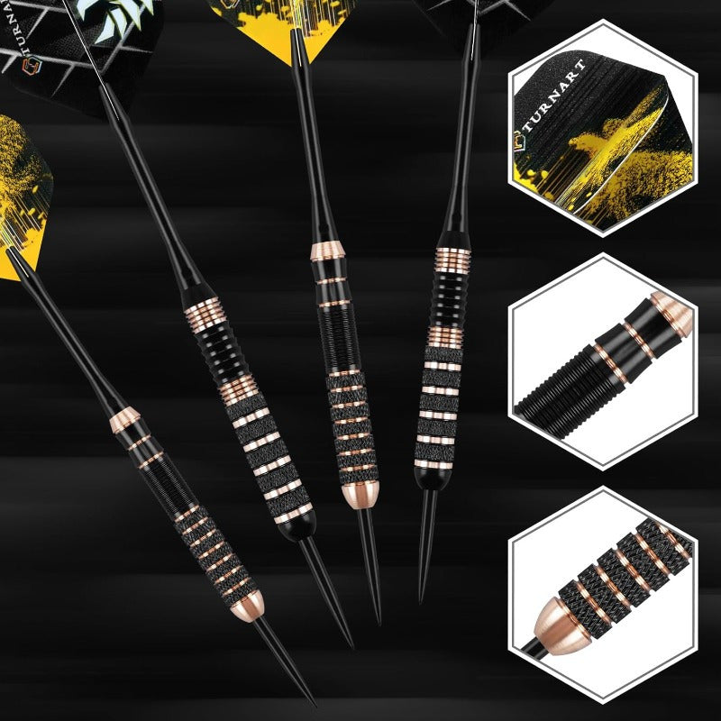 Professional Metal Tip Darts Set With Aluminum Shafts And Flights