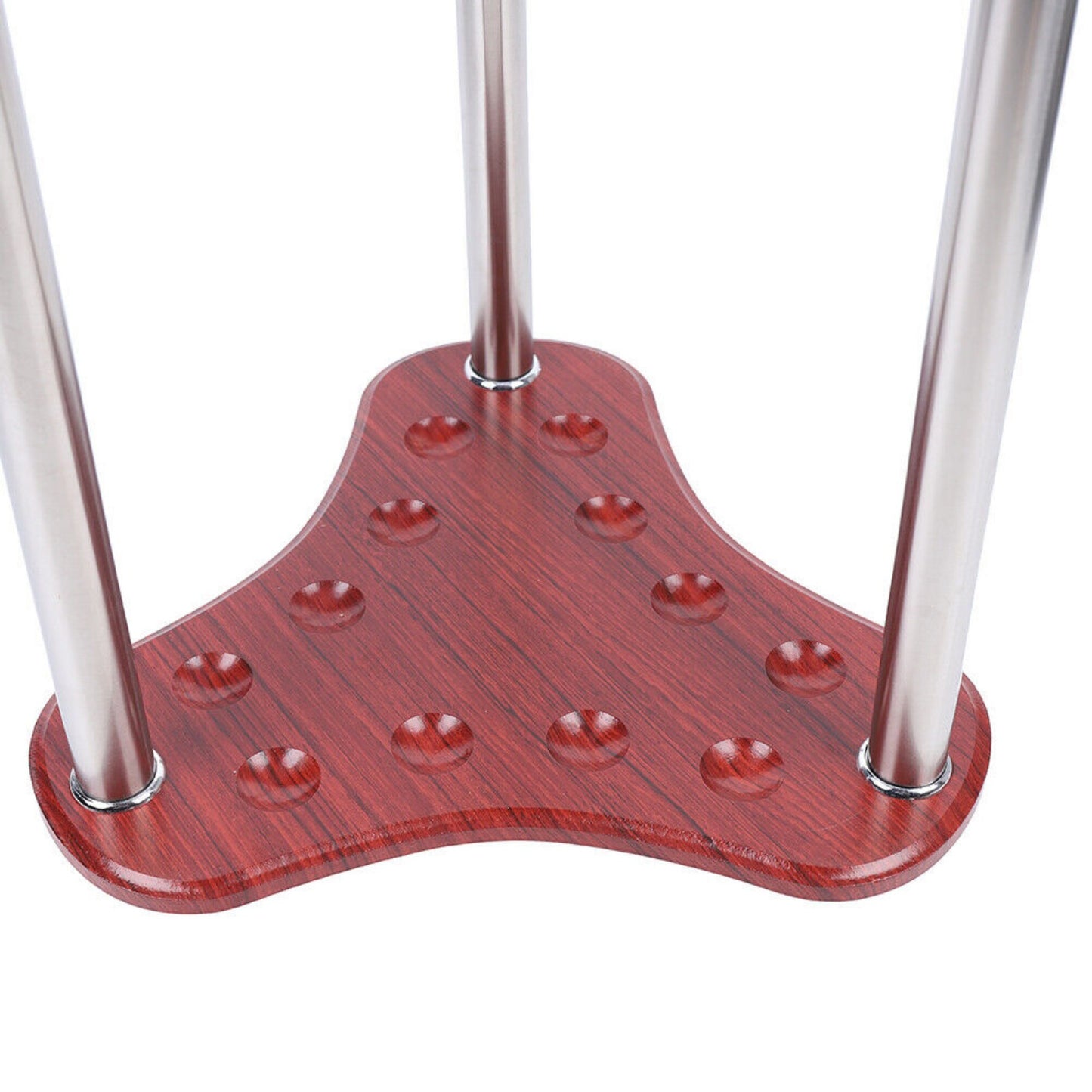 CNCEST Heavy Duty 12 Hole Pool Cue Rack Freestanding
