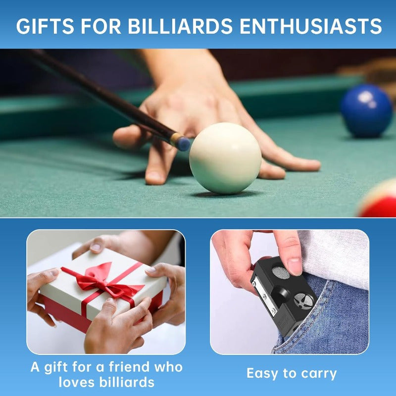 6-In-1 Pool Cue Tip Shaper All-In-One Tool for Billiards