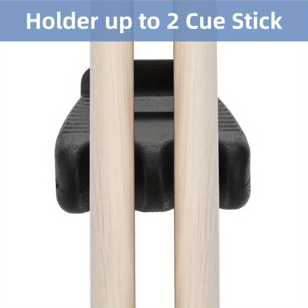 Durable Plastic Ergonomic Portable Pool Cue Rack With Chalk Holder