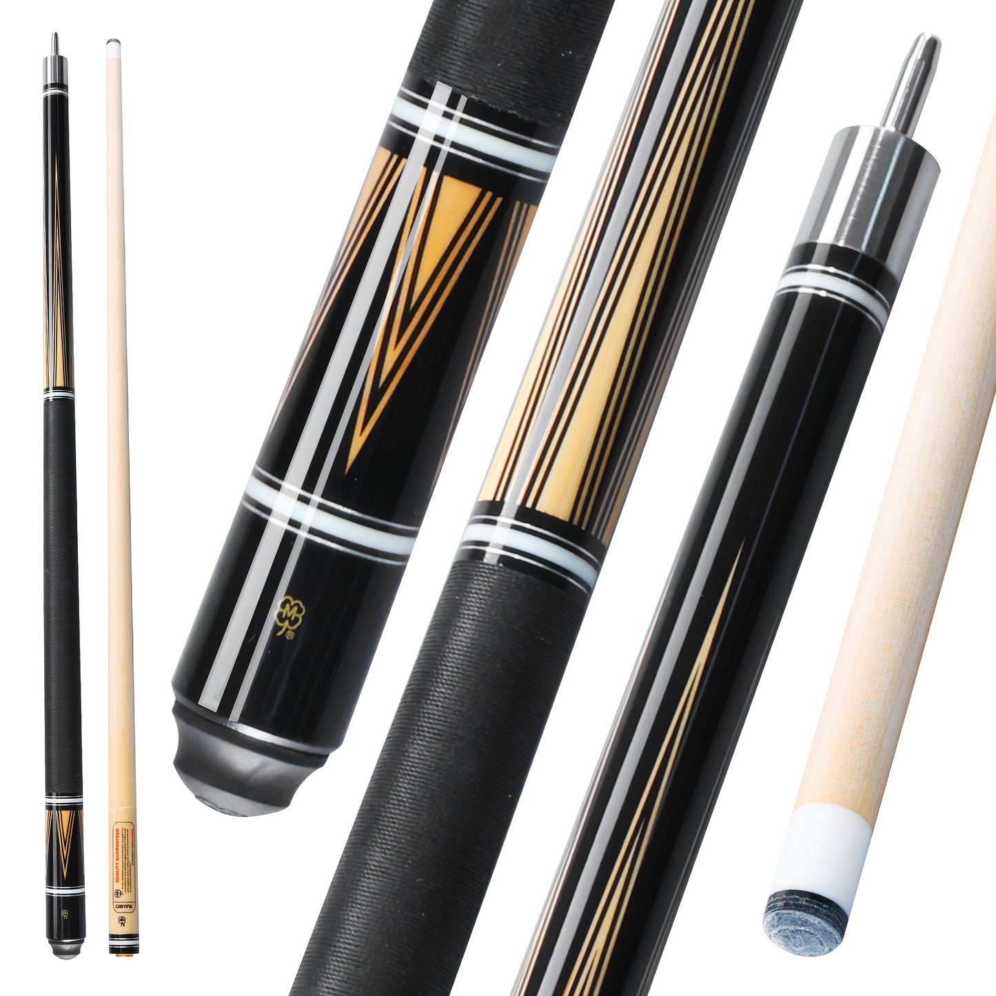 911 Series Pool Cue Low Deflection Vacuum Uni-Loc Joint Grip