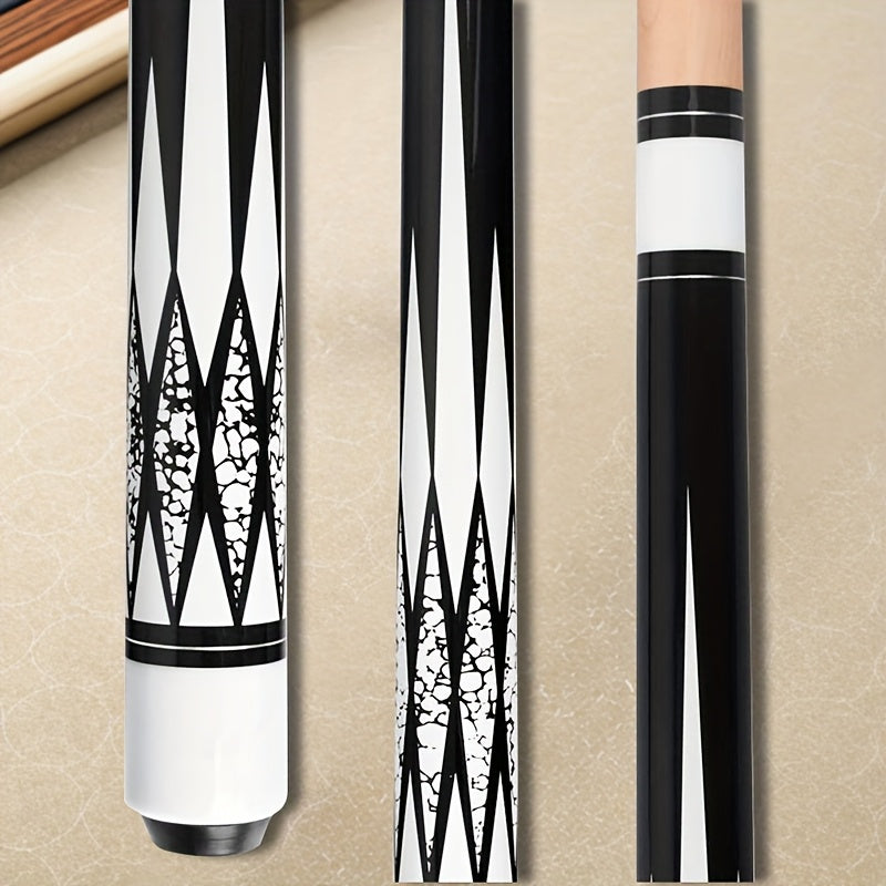 Diamond Pattern Pool Cue 20oz Maple Wood Cue for Billiards