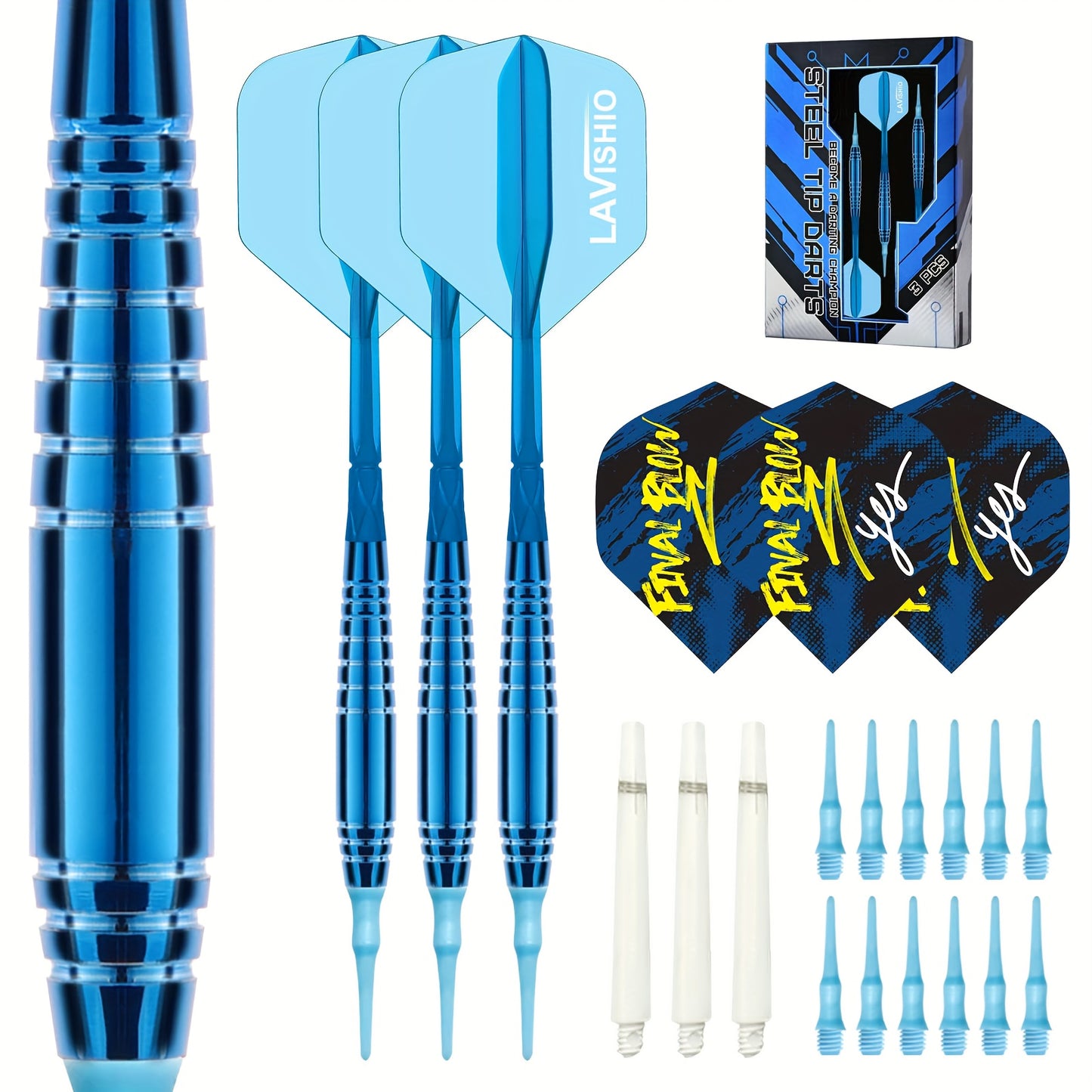 Trecynd 21g Soft Tip Dart Set With Flights And Shafts