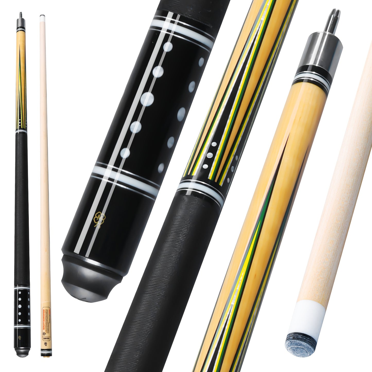 911 Series Pool Cue Low Deflection Vacuum Uni-Loc Joint Grip