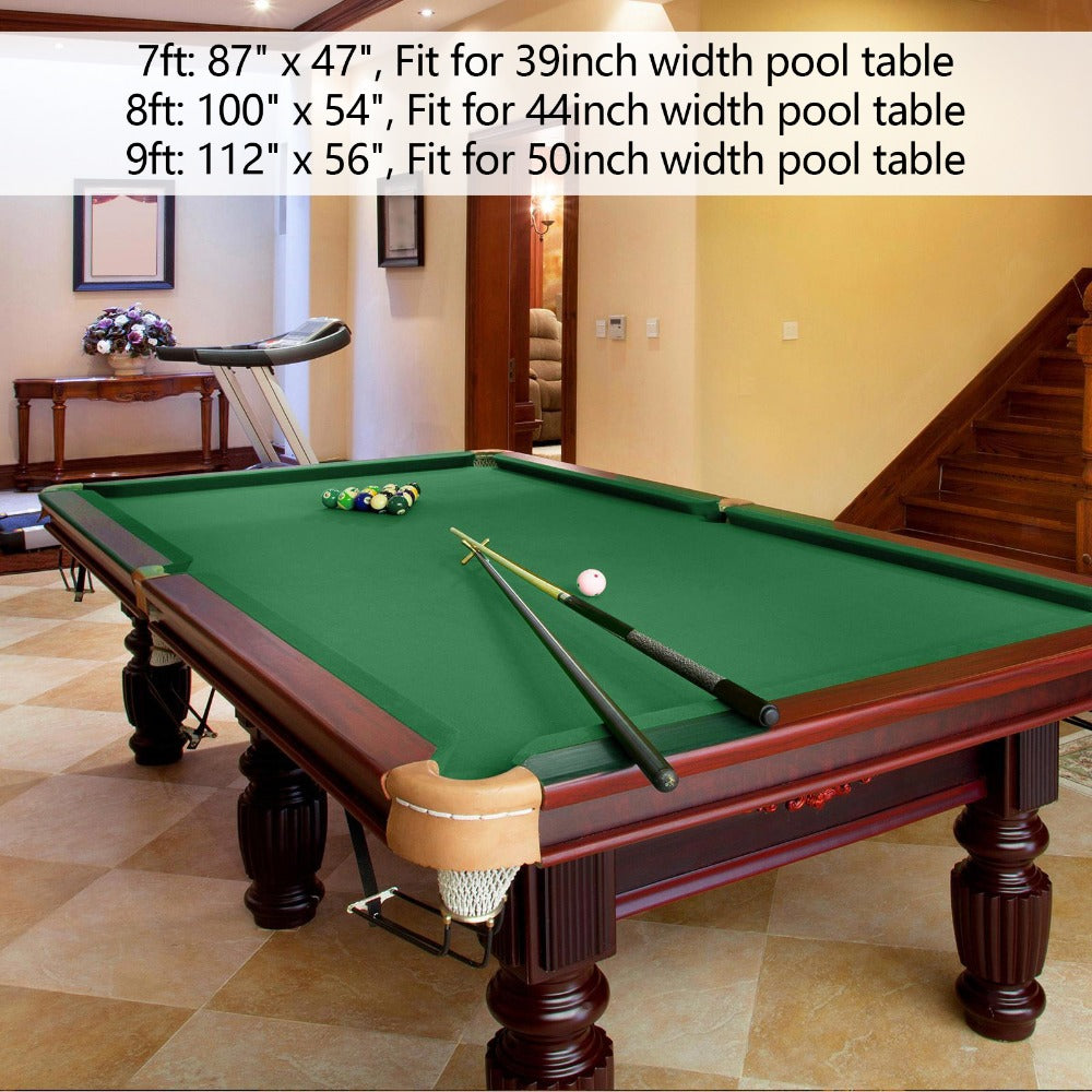 TIMOAU Pool Table Cloth Felt Wool Nylon For Fast Play