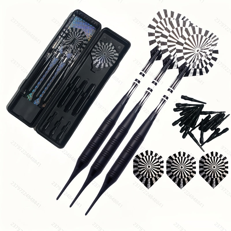 Soft Tip Darts Set for Electronic Dart Board Brass Barrels