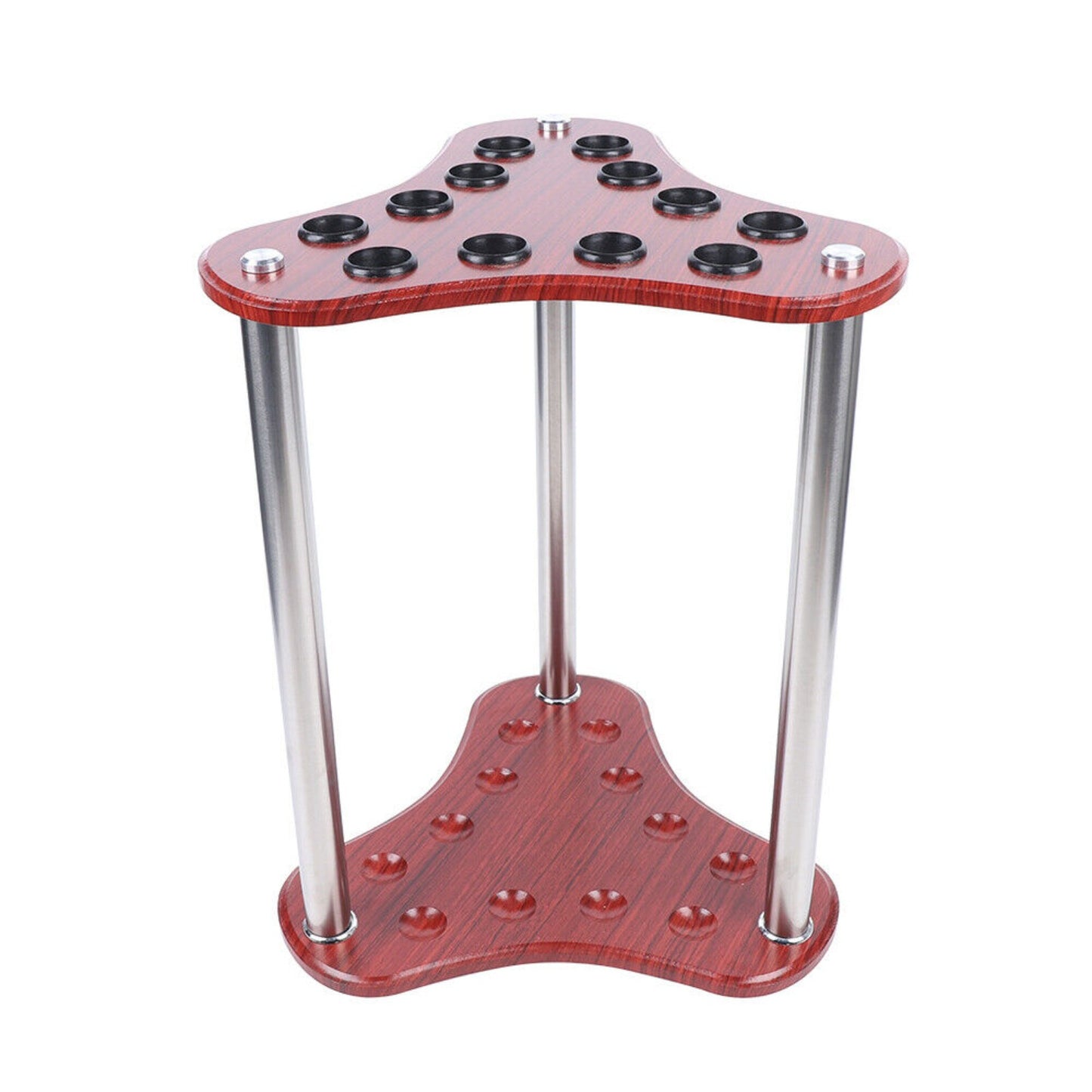 CNCEST Heavy Duty 12 Hole Pool Cue Rack Freestanding