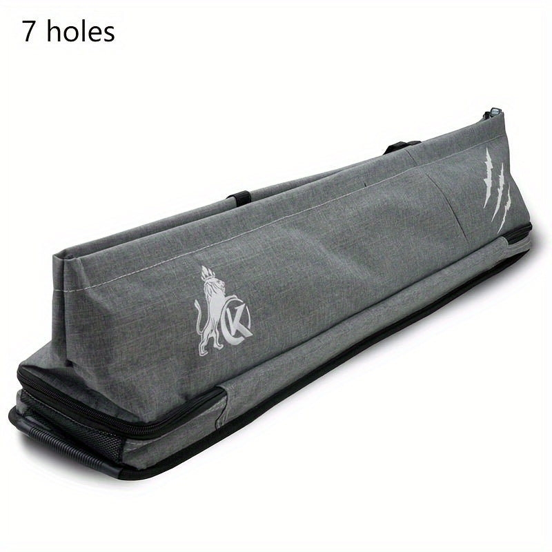 KONLLEN Pool Cue Case High Capacity Wear Resistant Oxford Cloth