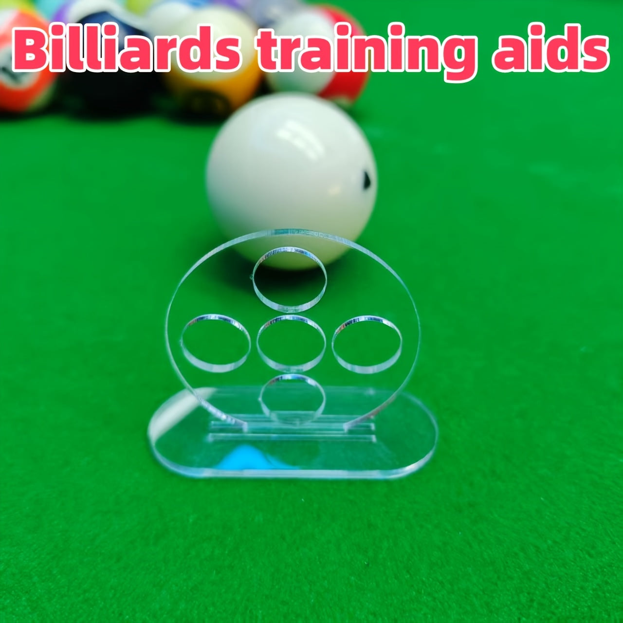 2-Pack Billiards Training Aid Snooker Motion Correction Tool
