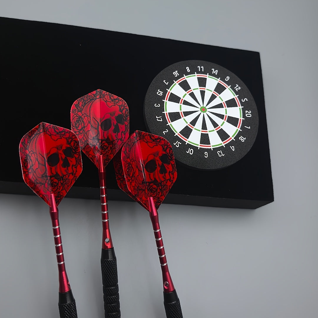 3pcs Standard Competition Darts With EVA Foam Velvet Dartboard