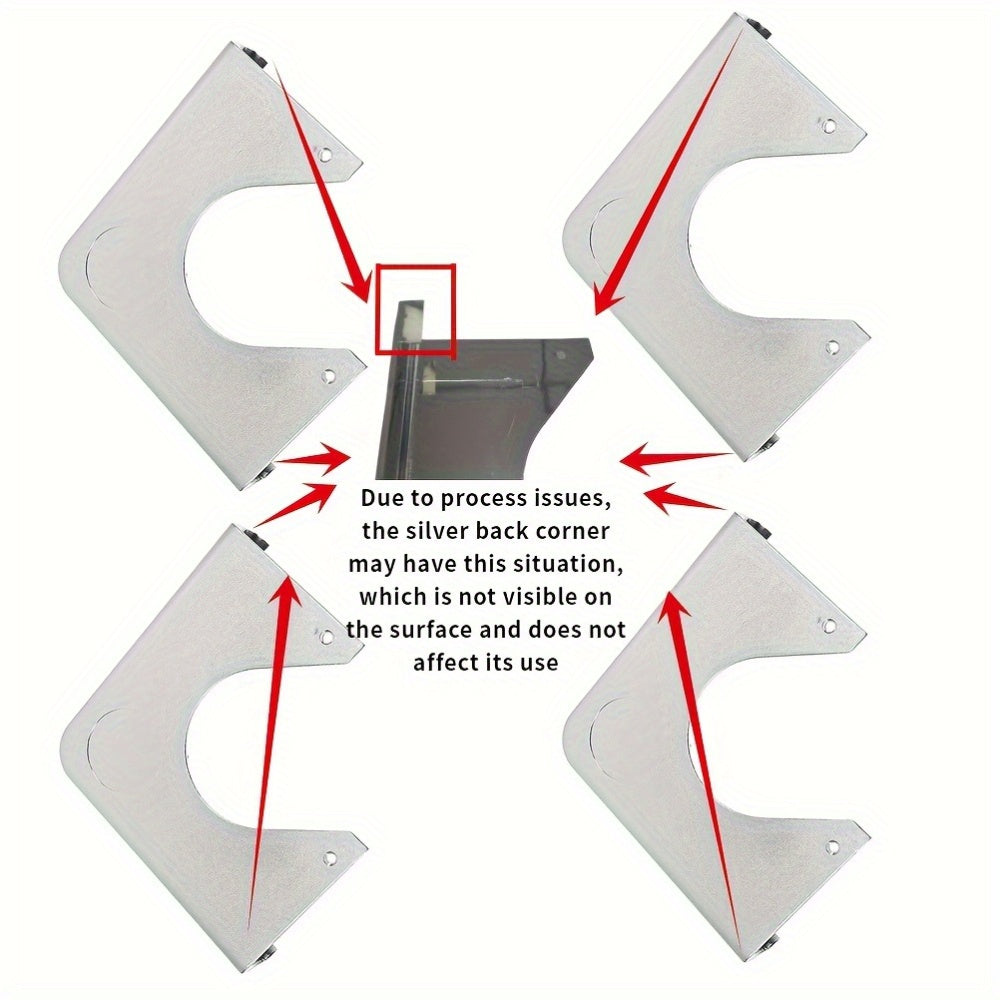 Pool Table Corner Protectors PC Material 4 Pack Billiard Safety