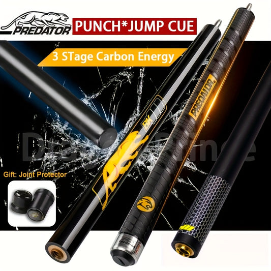 Leopard Carbon Fiber Cue Stick Electric Tip Professional