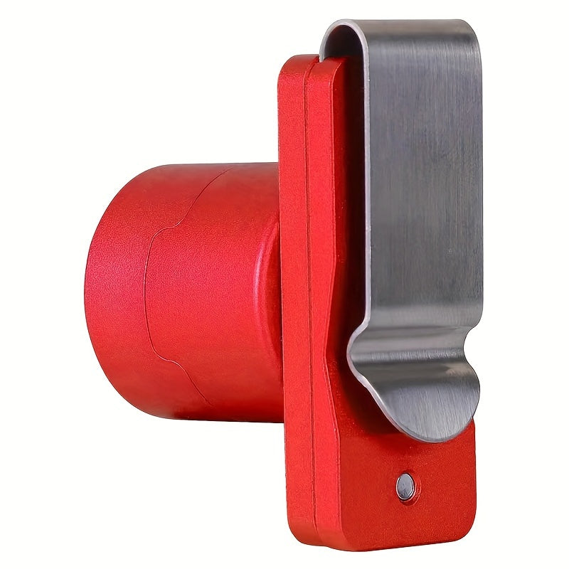 Magnetic Billiard Chalk Holder With Secure Clip Aluminum Alloy