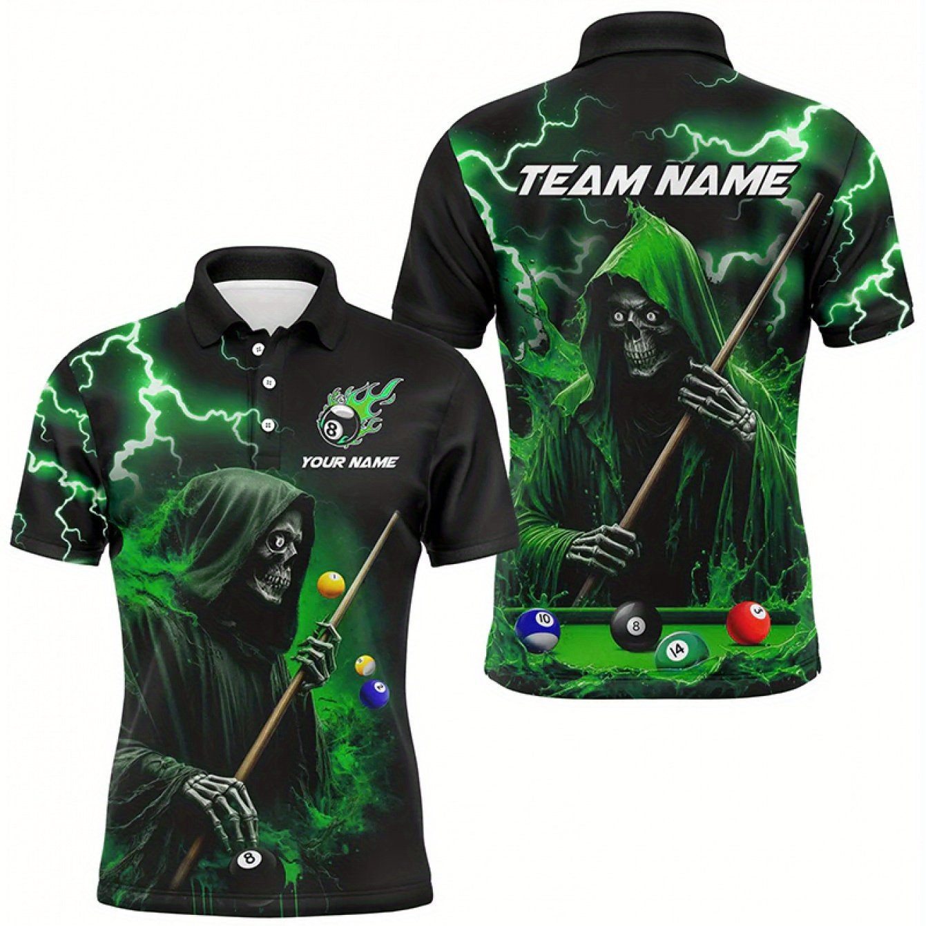 Custom Shirts Personalized Billiards Jerseys Gifts For Him