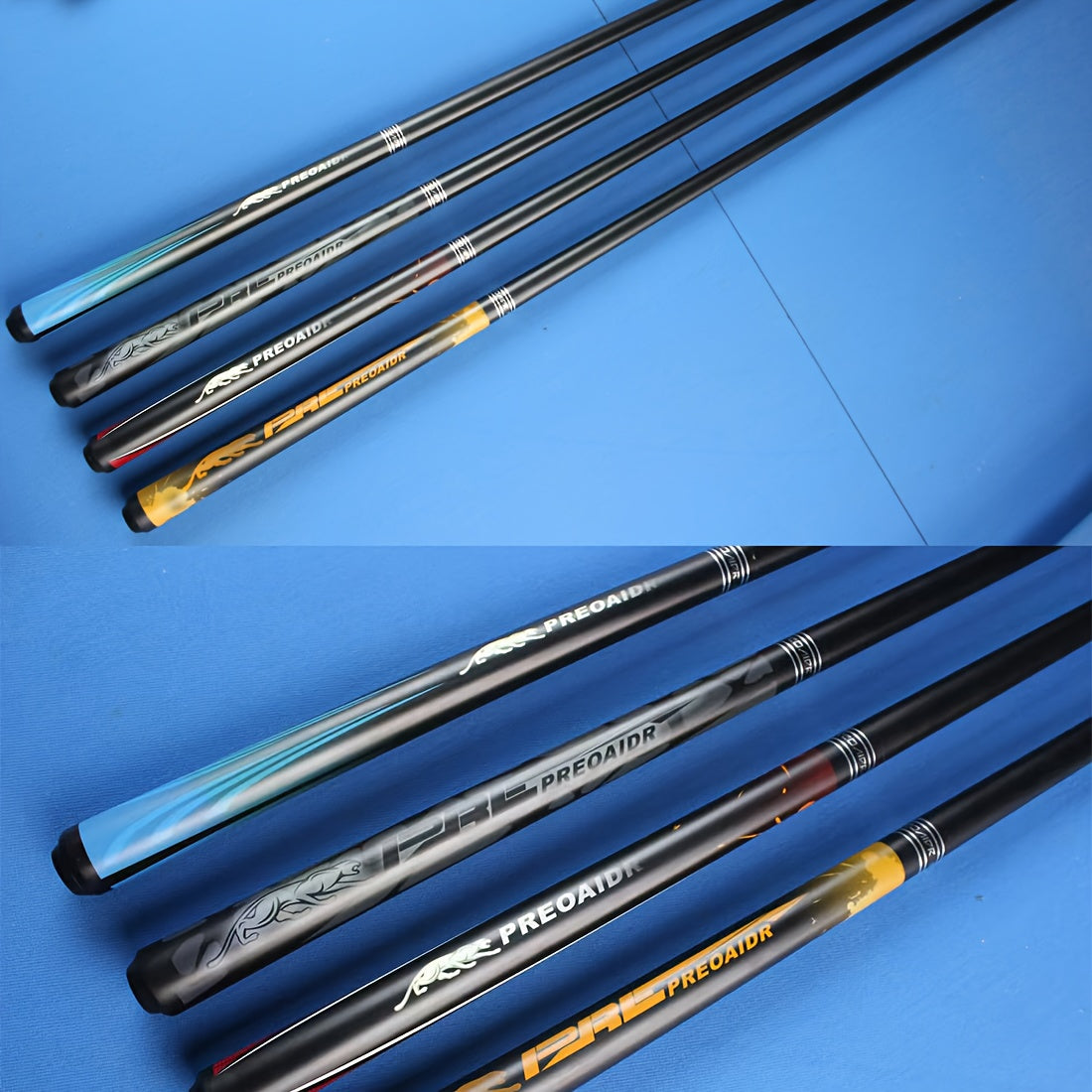 Preoaidr 3142 Pool Cue Stick Lightweight Carbon Fiber Quick Release