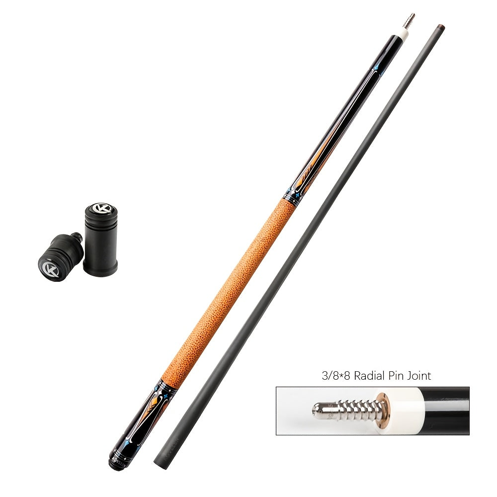 KONLLEN Carbon Fiber Pool Cue Stick Low Deflection Billiard Cue