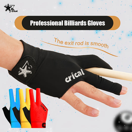 CRICAL Billiard Gloves Left Right Hand Professional Carom Snooker Pool