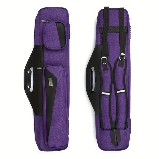 Pool Cue Case Bag Professional Holds 4 Shafts 4 Butts