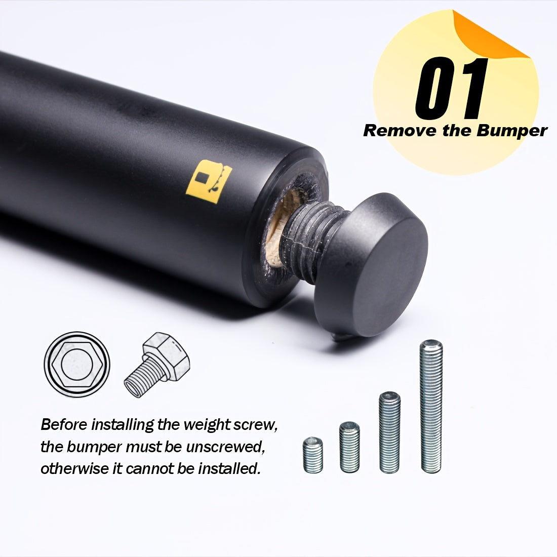 Little Monster Billiard Cue Weight Bolt Kit 4 Weights