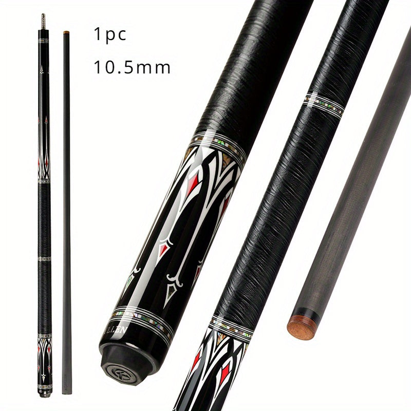 KONLLEN Carbon Fiber Pool Cue Low Deflection For Adults