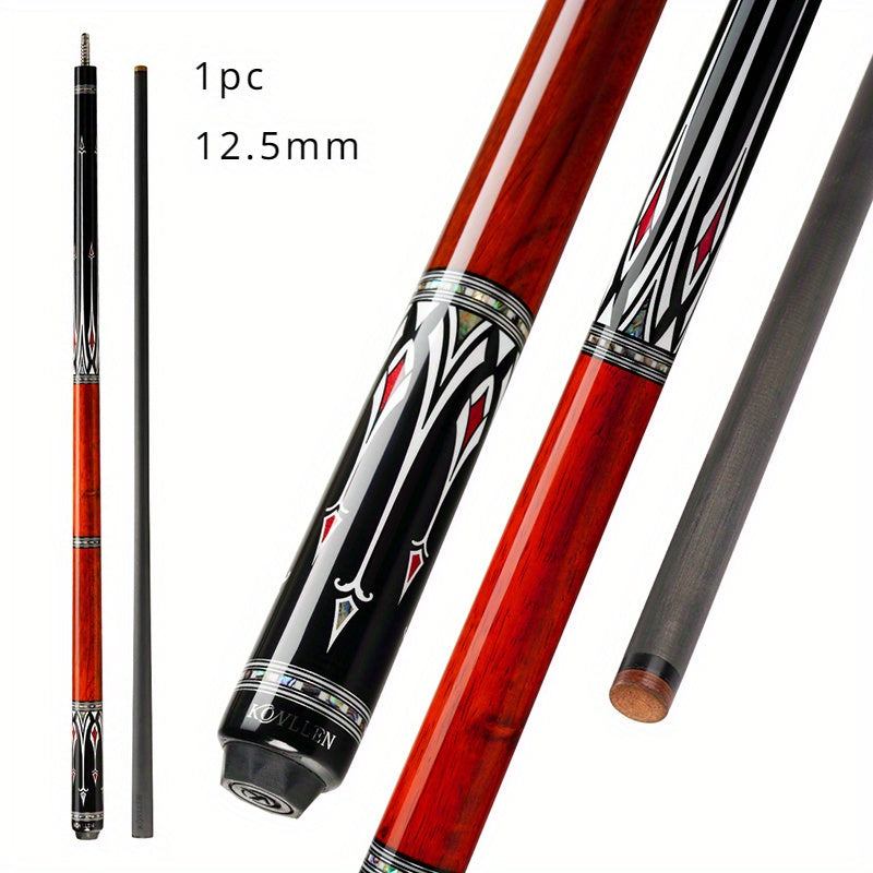 KONLLEN Carbon Fiber Pool Cue Low Deflection For Adults