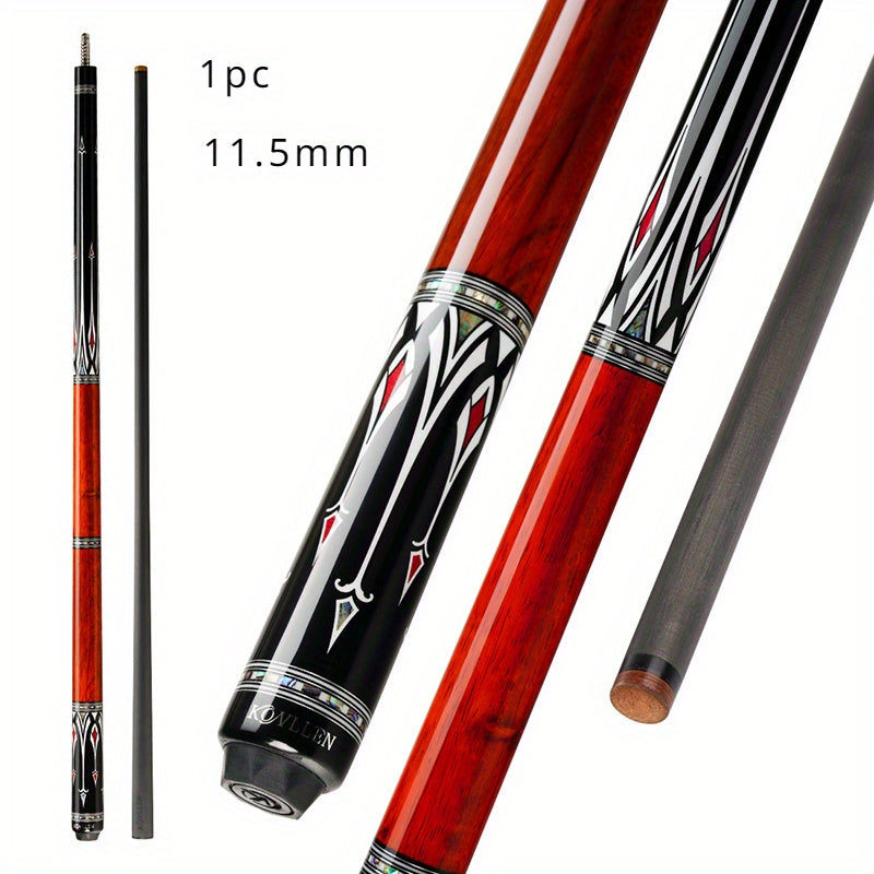 KONLLEN Carbon Fiber Pool Cue Low Deflection For Adults