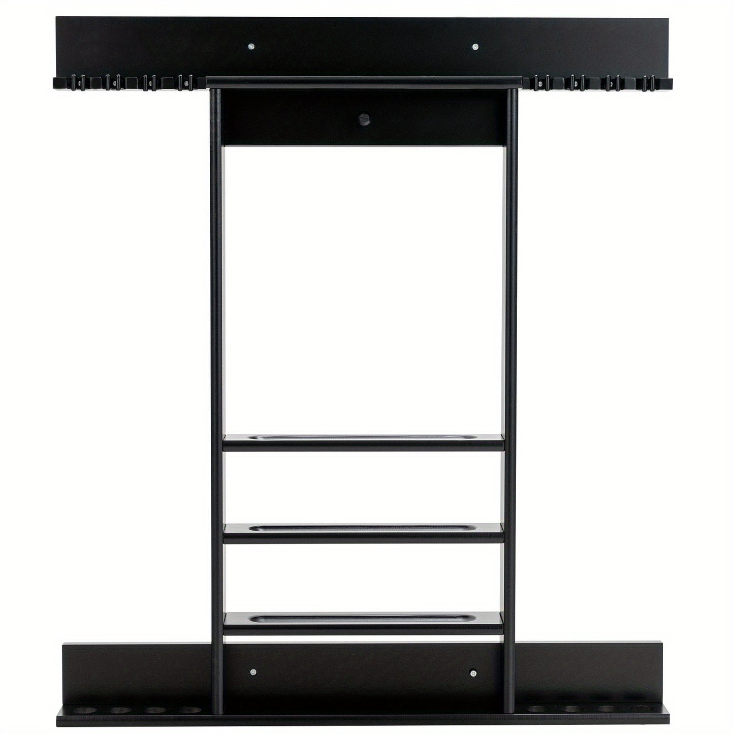 GOPLUS Wall Mounted Billiard Cue Rack Holder for Pool Sticks