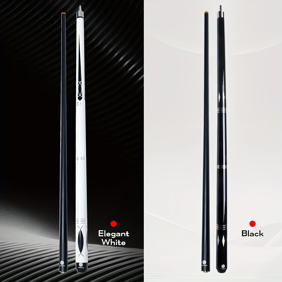 POINOS Professional Pool Cue With Glass Fiber Shaft UNI LOC