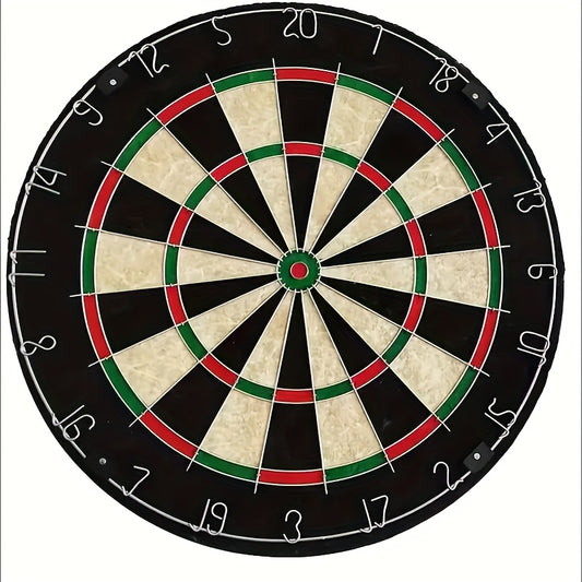 18 Inch Dart Board With Steel Tip Darts Double Sided Tournament Board