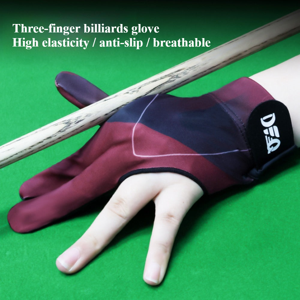 Professional Snooker Table Tennis Gloves Left Hand Anti Slip