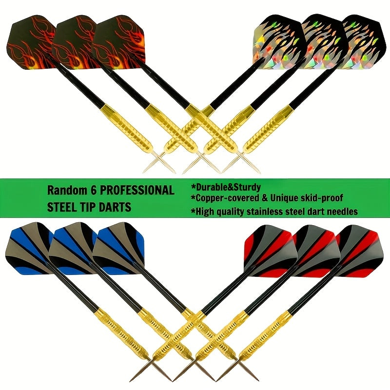 Bristle Dart Board Indoor Dartboard with Mounting Hardware