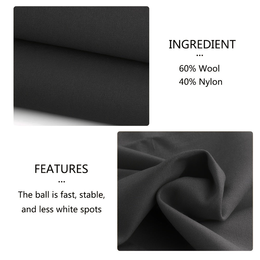 Worsted Wool Pool Table Cloth Nylon Blend For Billiards