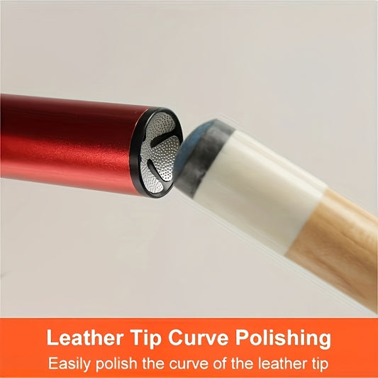 Billiards 4-In-1 Clip Pen With Polishing And Threading