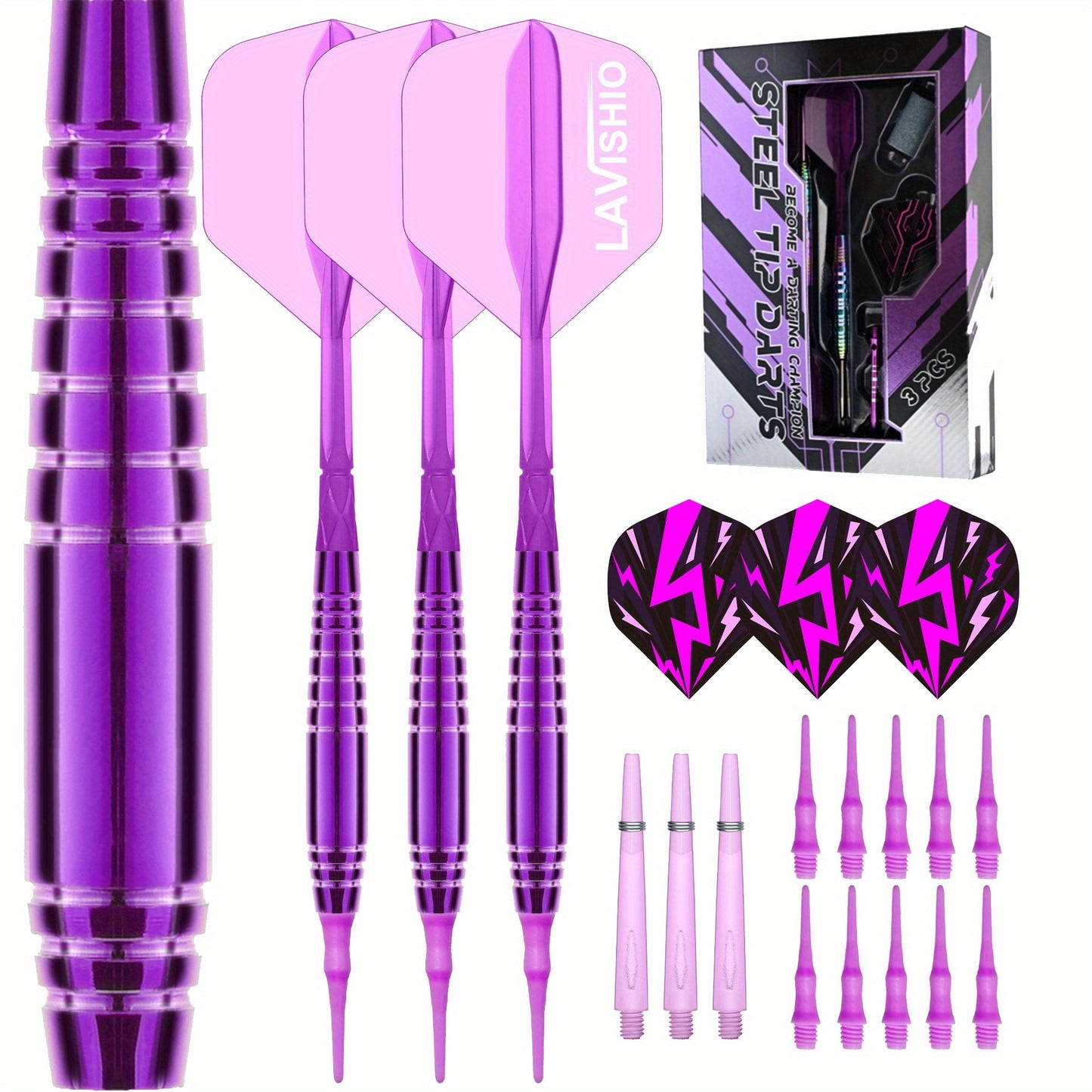 Trecynd 21g Soft Tip Dart Set With Flights And Shafts