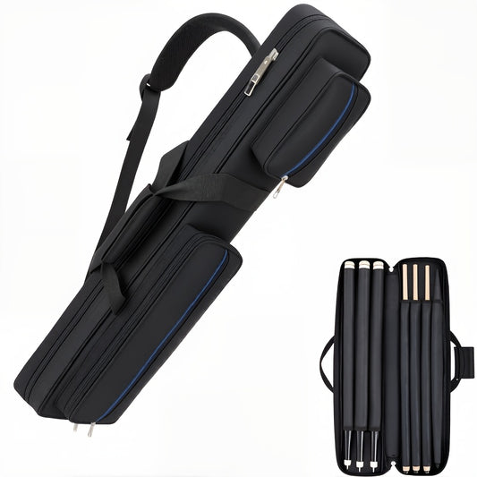 Oxford Soft Paddle Pool Cue Case And Ping Pong Cue Bag With Large Front Pockets
