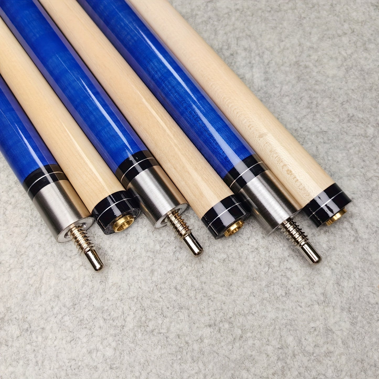 Three Piece Jump and Break Cue Set for Billiards Enthusiasts