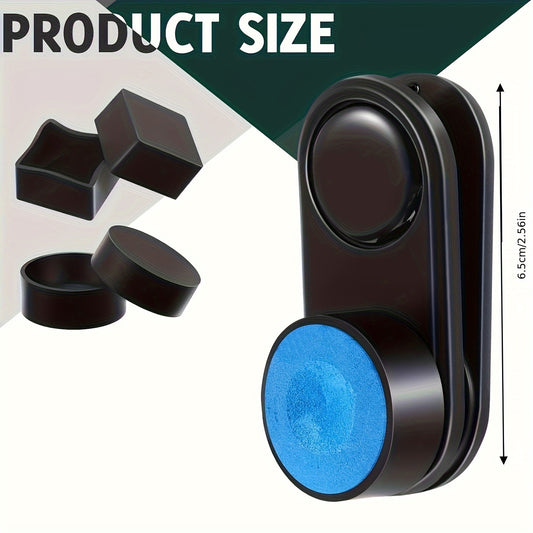Magnetic Billiard Chalk Holder Resin Pool Cue Clip Eraser Sleeve