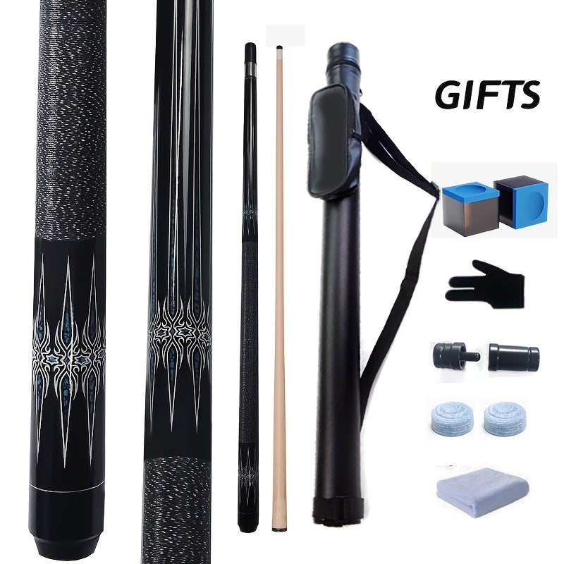 Premium Maple Pool Cue And Case Set For Competitive Play