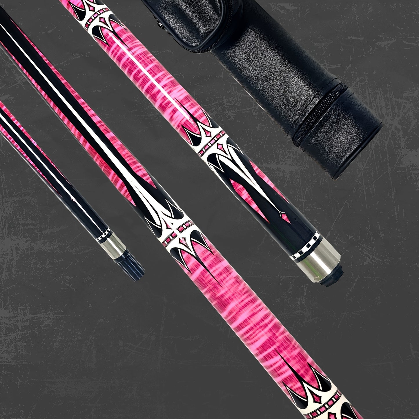 SEARVGRH Billiard Cues Half Carbon Fiber For All Players