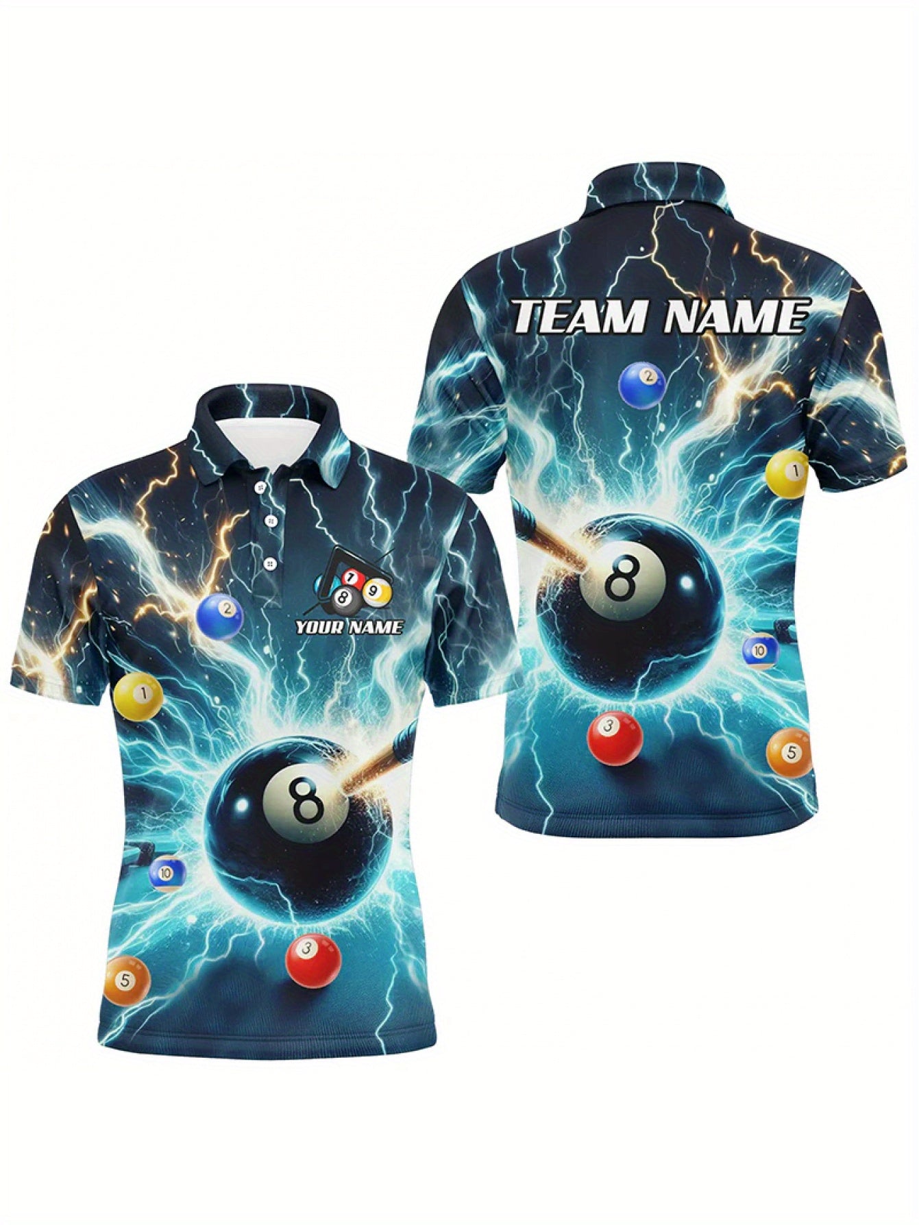 Custom Shirts Personalized Billiards Jerseys Gifts For Him