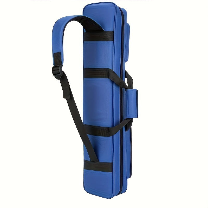 Oxford Soft Paddle Pool Cue Case And Ping Pong Cue Bag With Large Front Pockets