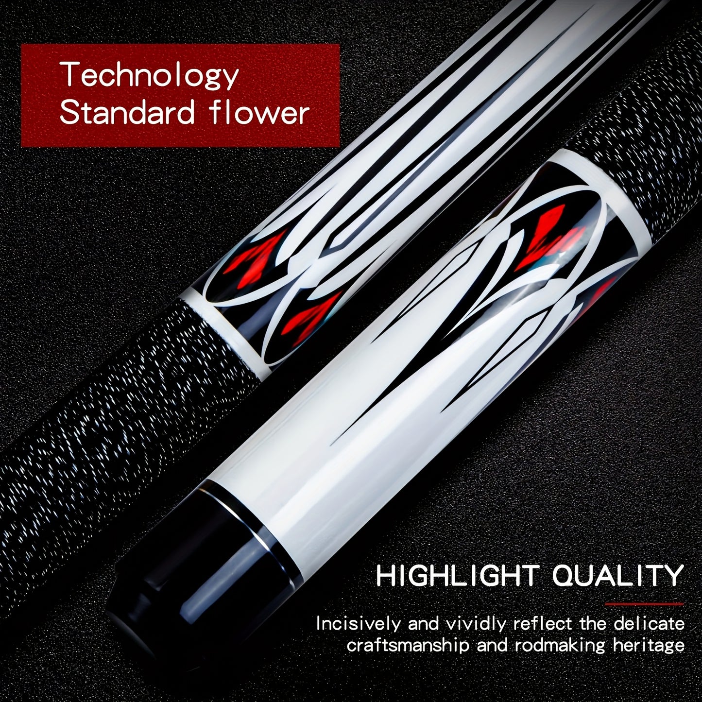 SEARVGRH Maple Pool Cue for Snooker and Billiards Elite