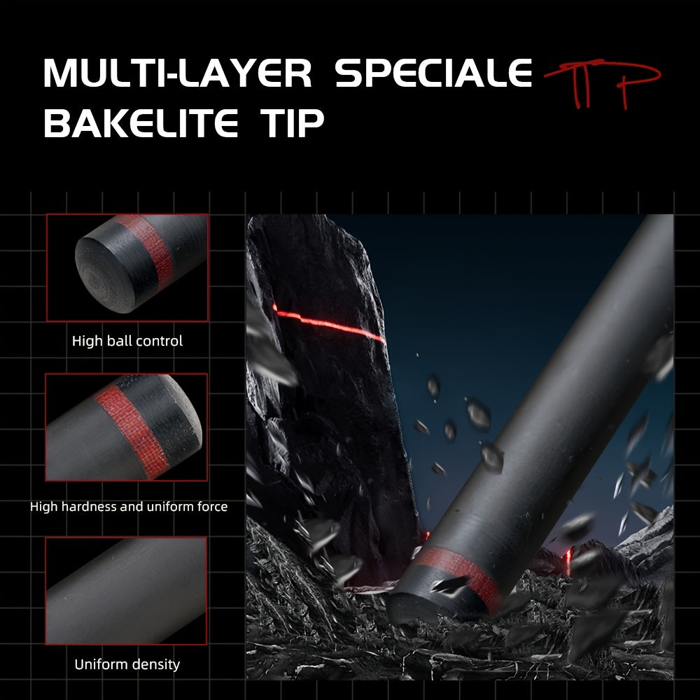 KONLLEN Carbon Fiber Break Cue Professional Break Stick For Billiards