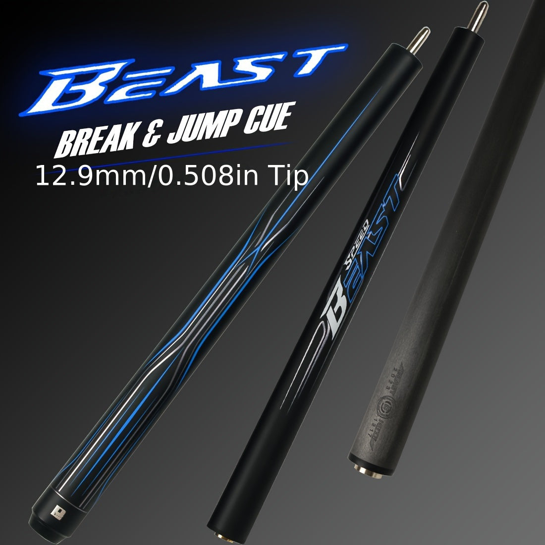 Little Monster Beast Carbon Fiber Break Jump Cue Pool Stick