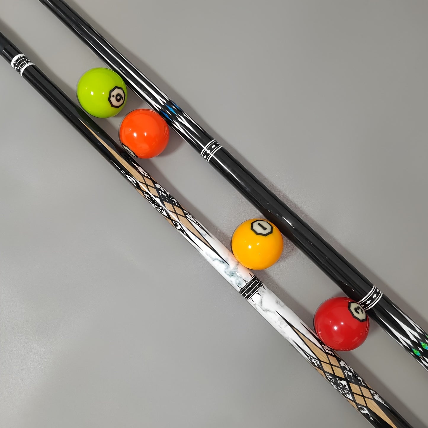Carbon Fiber Snooker Pool Cue Nine-Ball