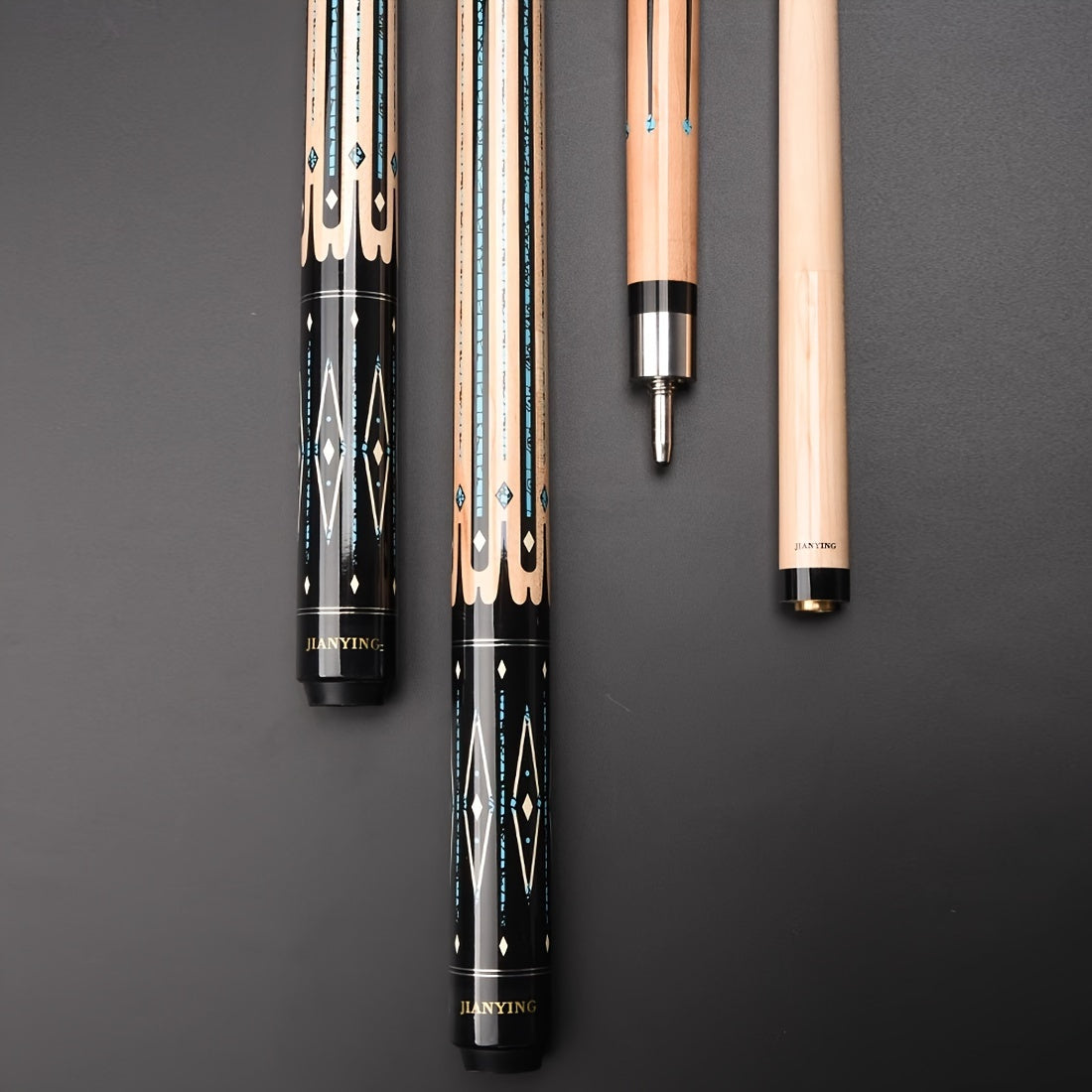 Jianying Pool Cue Set With Hard Case And Extension