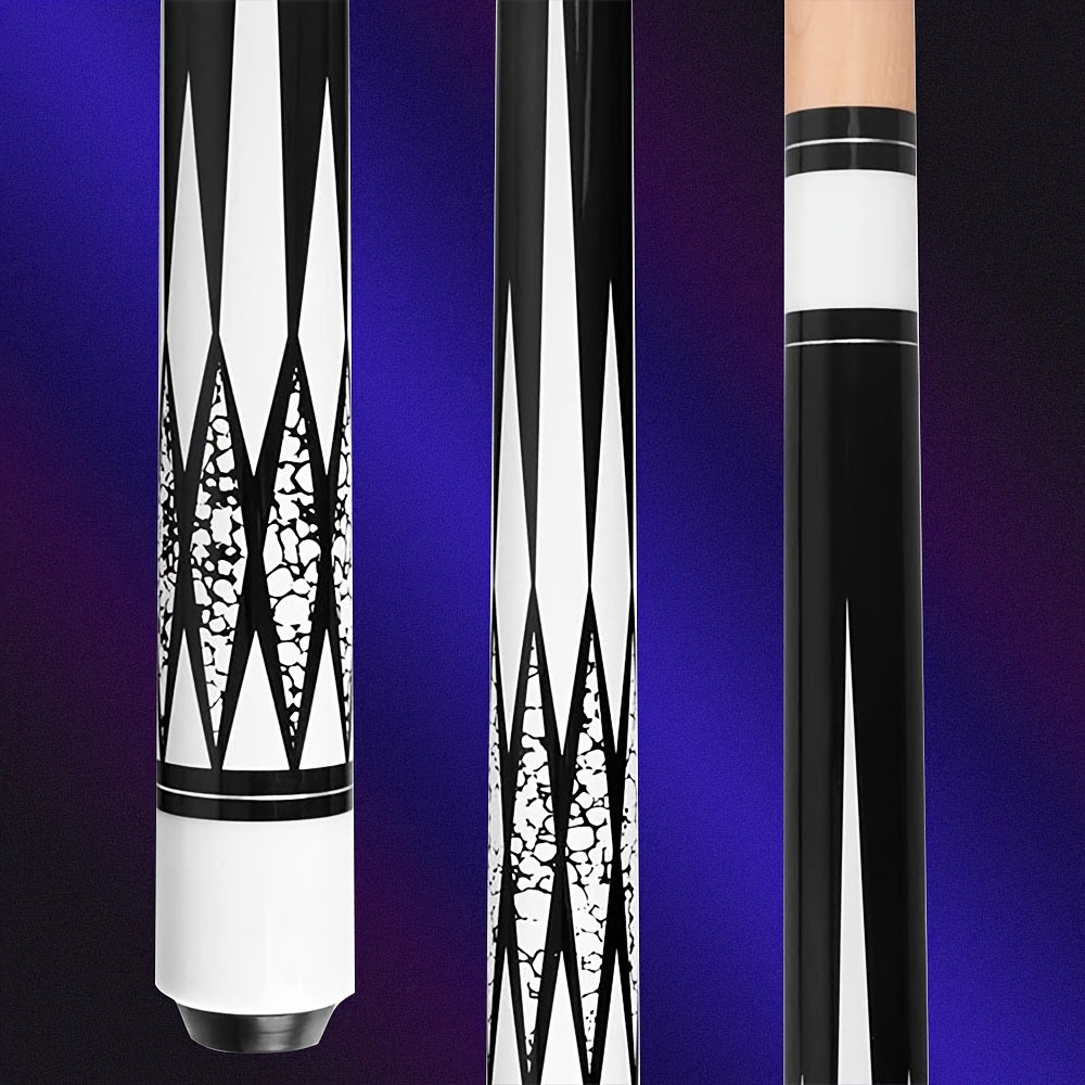 SEARVGRH Maple Pool Cue Diamond Pattern Billiard Cue