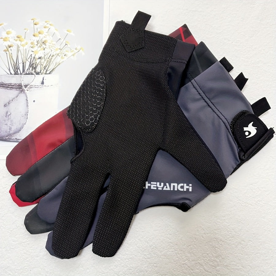 Unisex Snooker Pool Billiard Gloves Non Slip Breathable Palm