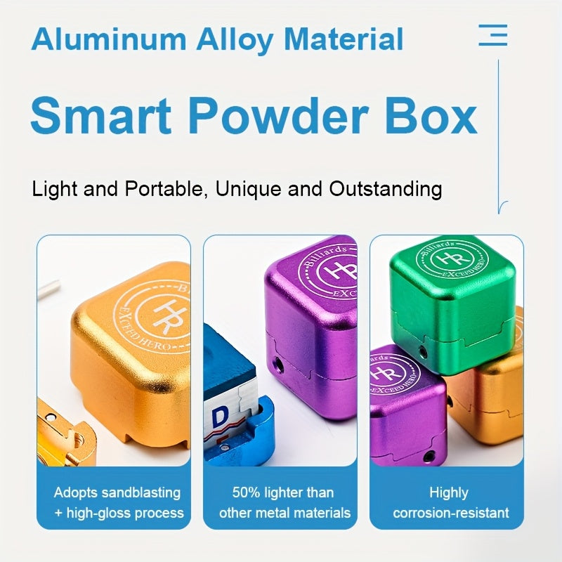 Billiard Chalk Storage Box Pool Cue Chalk Holder Protector
